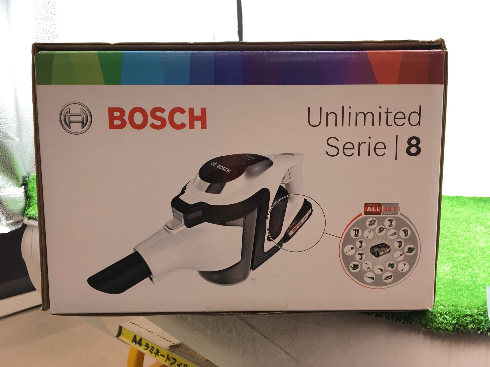 領収書発行可】☆ボッシュ(BOSCH) 18V コードレスクリーナー“Unlimited