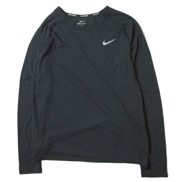 NIKE ナイキ メッシュロングスリーブTシャツ 890201-010 L - メルカリ