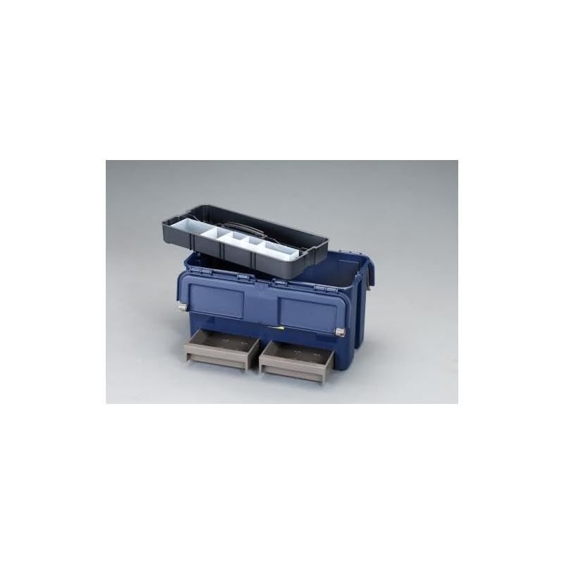 エスコ Esco 474x239x248mm 工具箱 中皿 引出し付 EA505RA-27 0