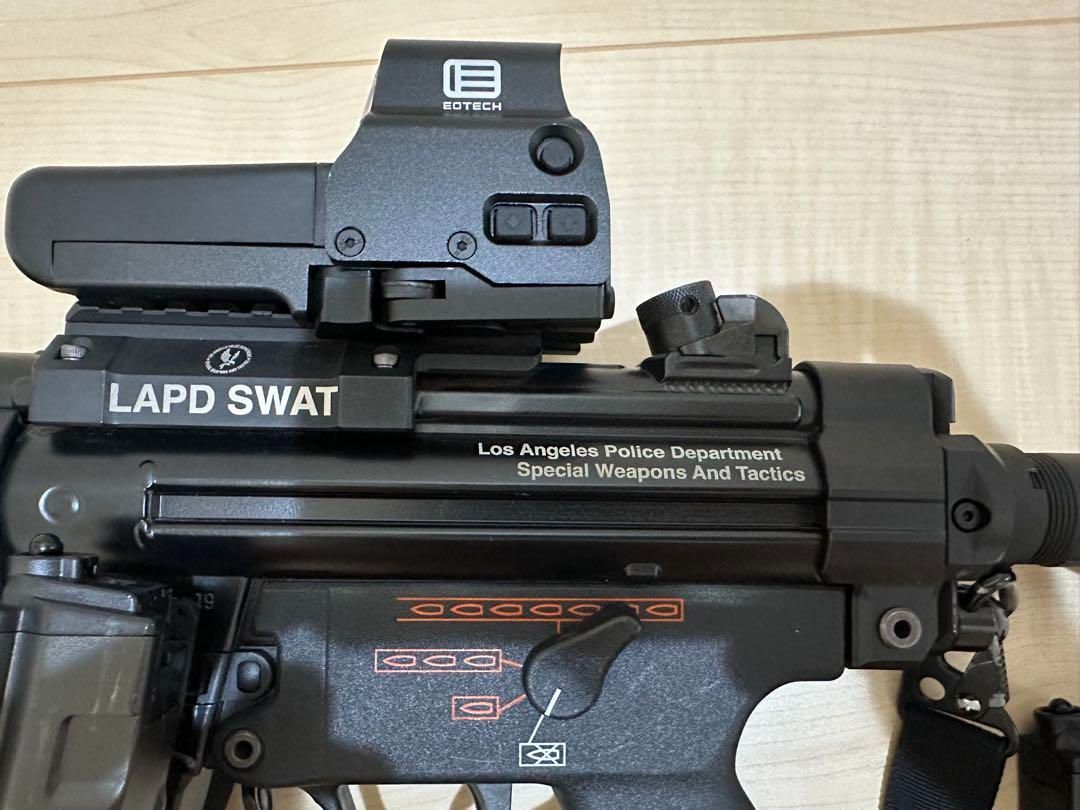 かずおやじ LAPD SWAT仕様 東京マルイ 次世代電動ガン MP5A5 かずおやじ様専用 LAPD SWAT仕様 東京マルイ 次世代電動ガン