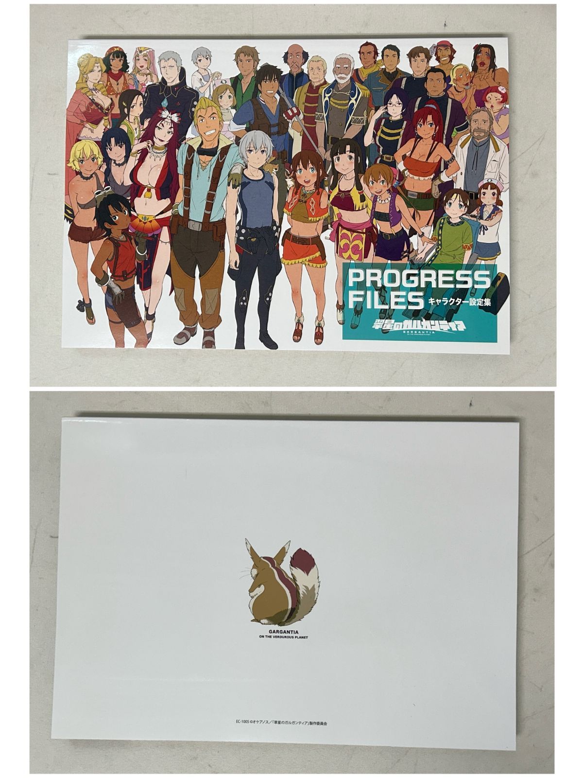 浜館4-342】 翠星のガルガンティア PROGRESS FILES 【中古品