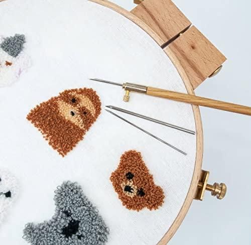 pico dot. 刺繍 フリーステッチ ステッチパンチ 針 3本セット