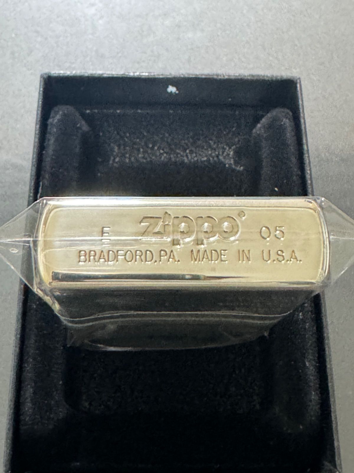 zippo TRIPLE CROWN HORSE ディープインパクト 2005年製 競馬 両面 