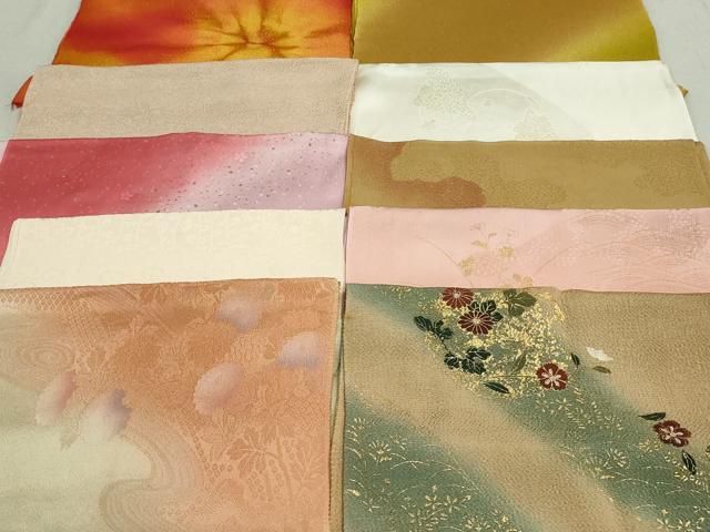 平和屋着物 和装小物 帯揚げ10枚セット 正絹 DAAV8210by