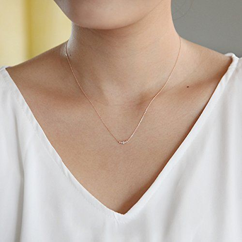  数量 カナルヨンドシー K 10ピンクゴールド PG ネックレス ダイヤモンド ネックレス アクセサリー