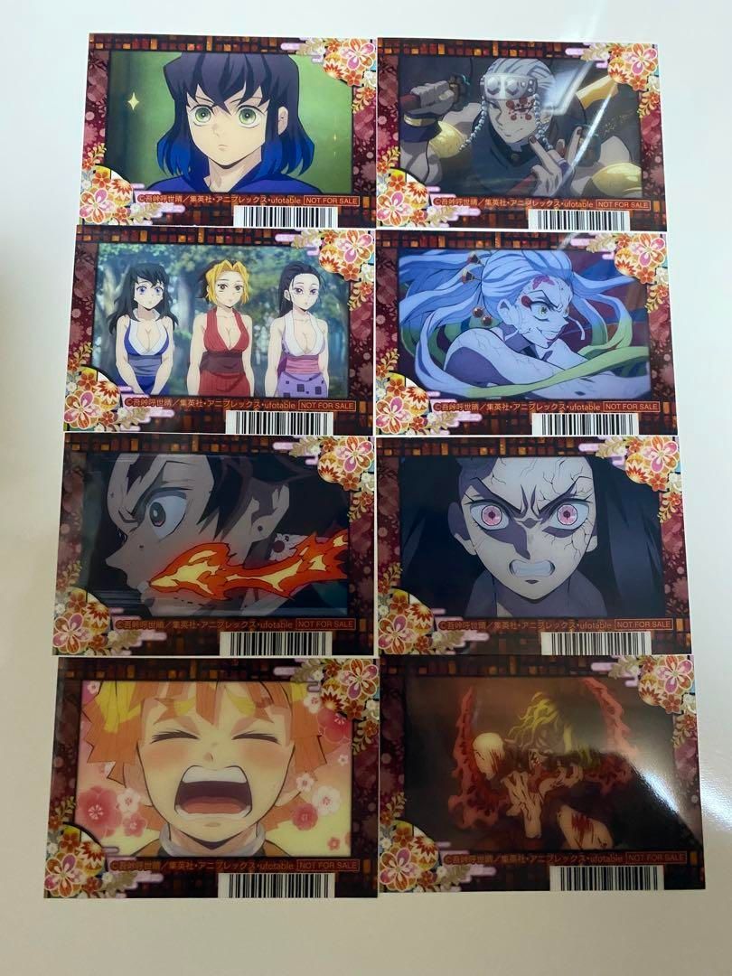 全8種セット!!】【鬼滅の刃】【遊郭編】 特典 クリアしおり - メルカリ
