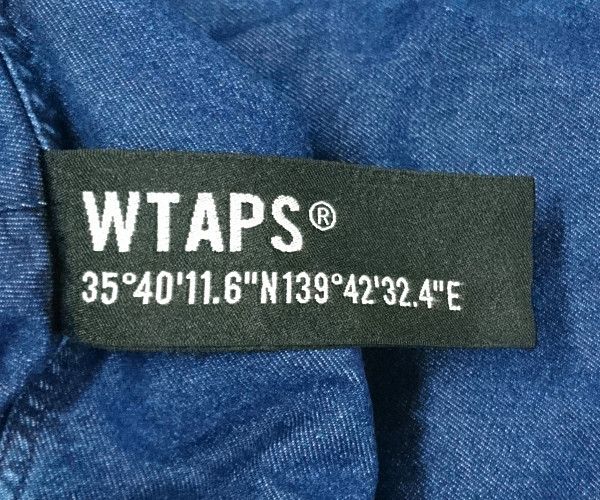 WTAPS ダブルタップス 22AW JFW-04 / Jacket / Cotton. Denim デニム