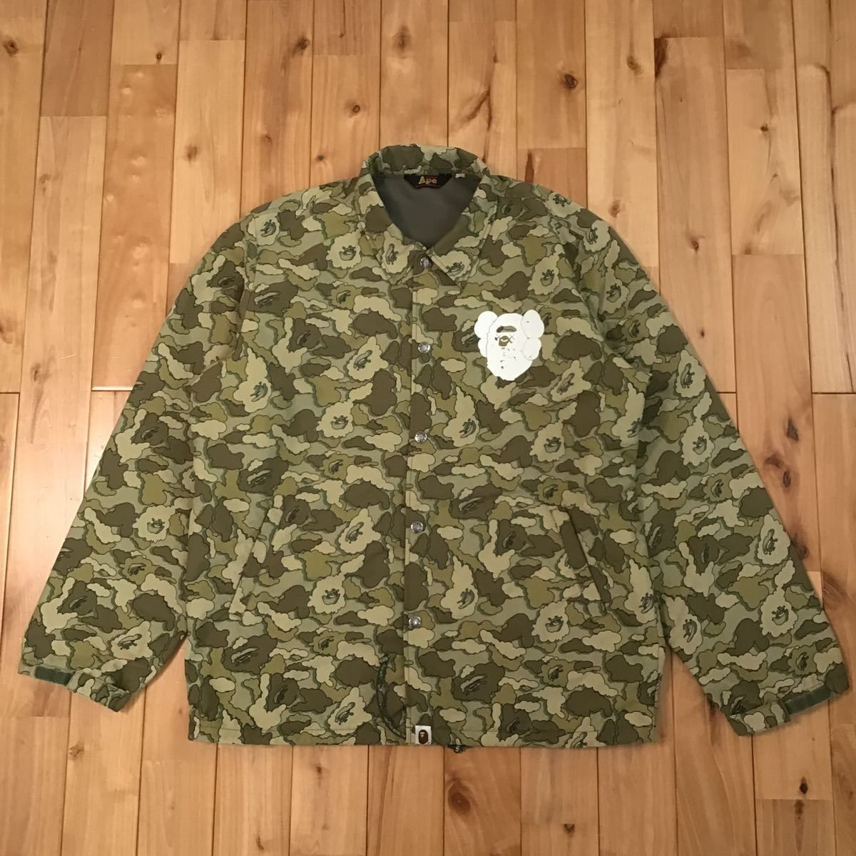 ☆激レア☆ kaws × BAPE cloud camo コーチジャケット Mサイズ a ...