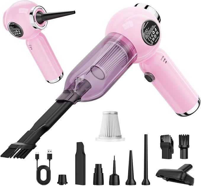 在庫処分】【2025新登場】ハンディクリーナー コードレス 多機能 車用掃除機 20000Pa 強力