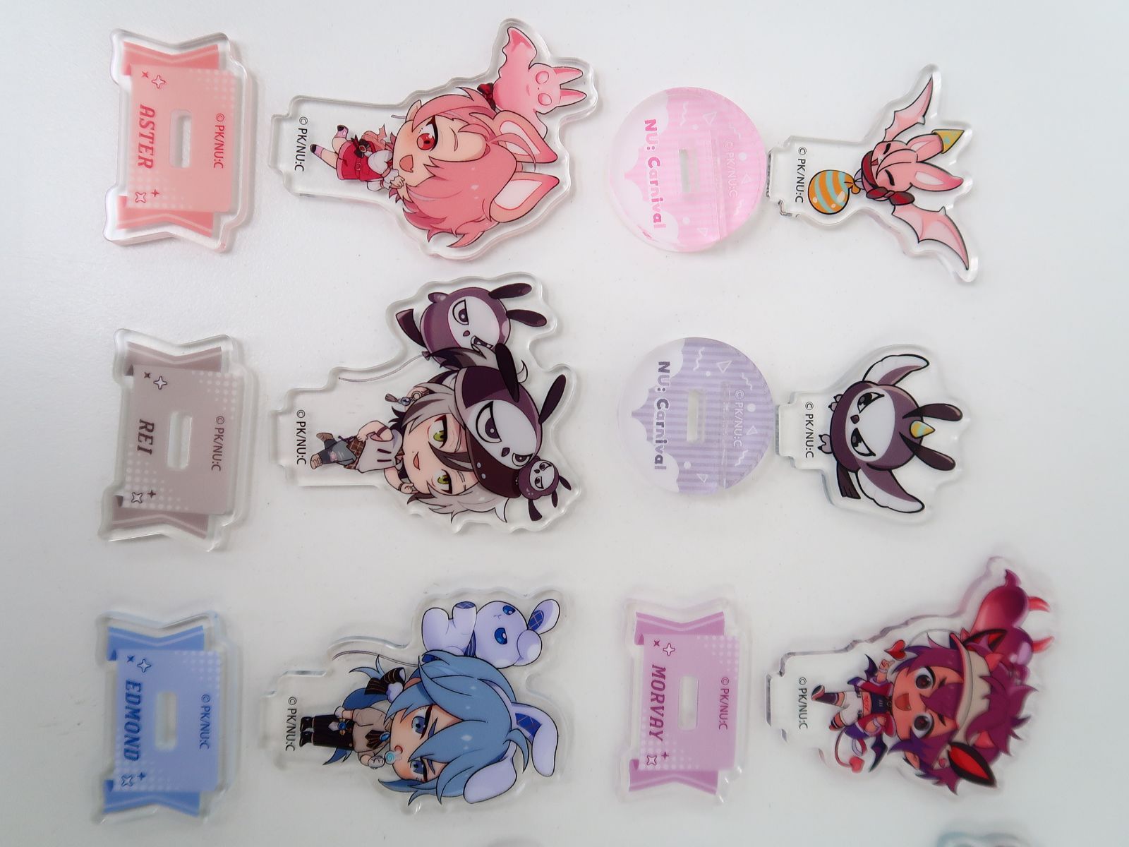 11個セット NU： カーニバル ちっちゃいアクリルスタンド