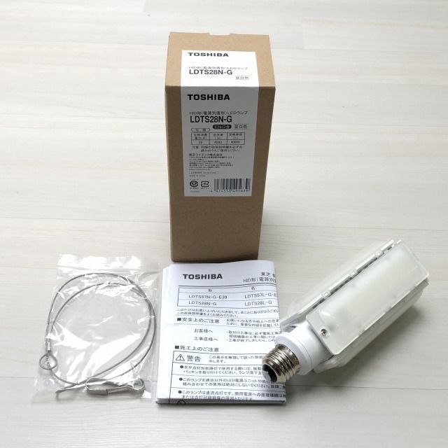 LDTS28N-G HID形 電源別置形 LEDランプ 昼白色 E26口金 東芝 LDTS28N-G HID形 電源別置形 LEDランプ 昼白色 E26口金 東芝