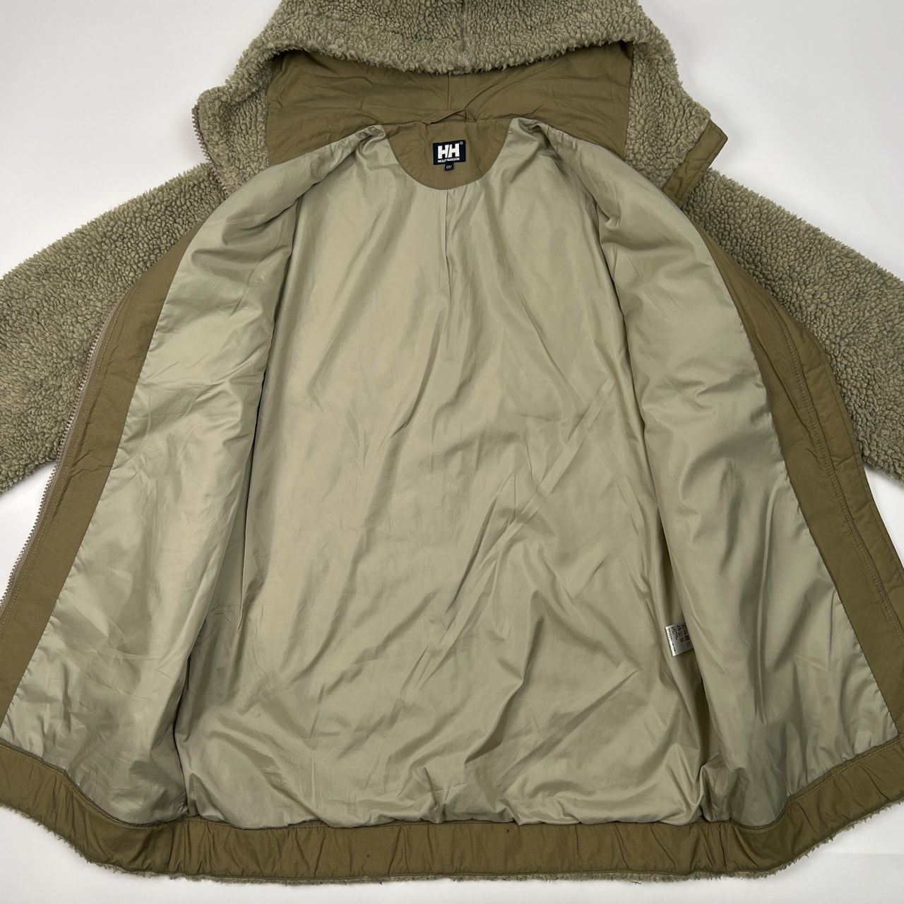HELLY HANSEN ヘリーハンセン ボアフリース ロング パーカー コート 
