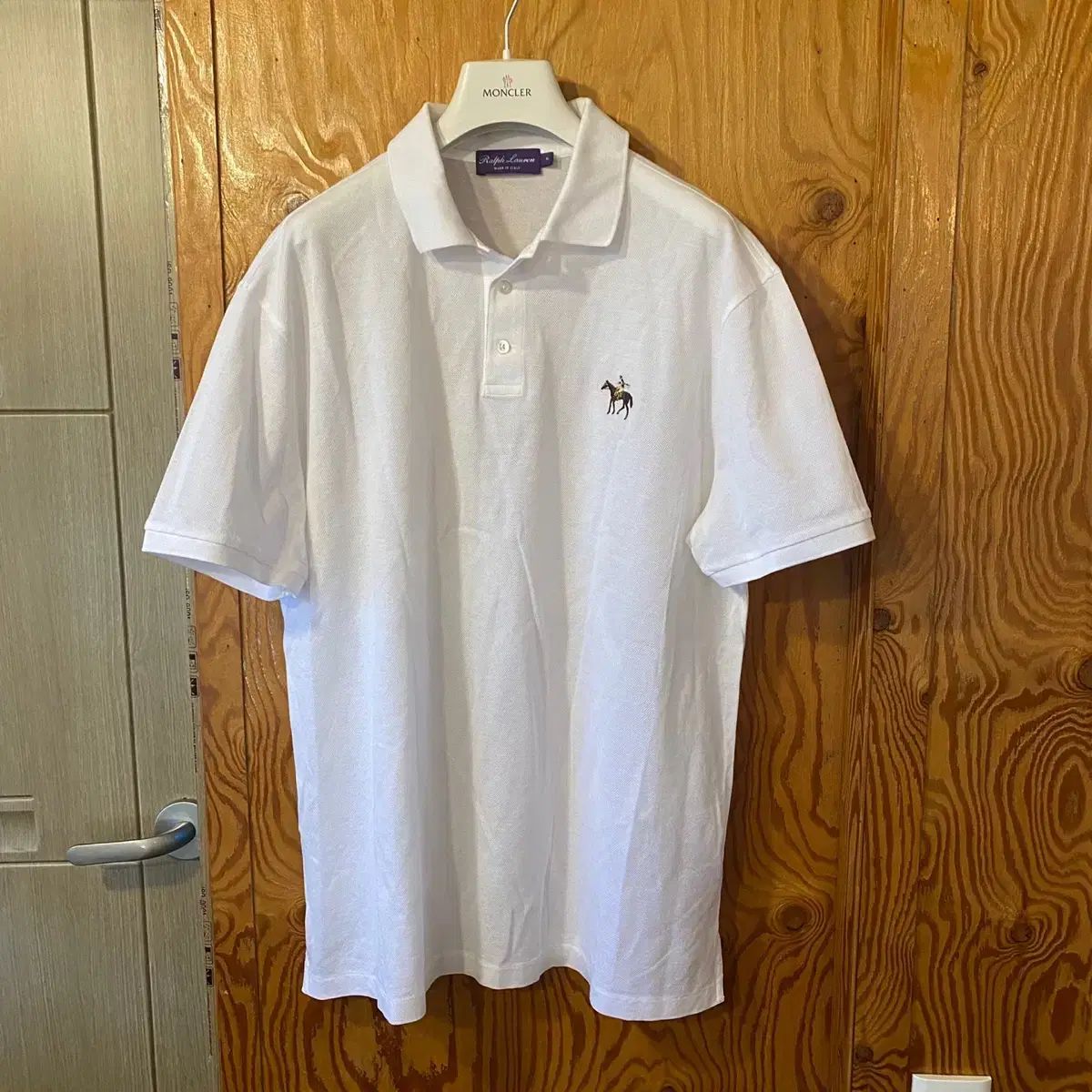 Ralph Lauren(ラルフローレン) パープルレーベル 白 ポロ シャツ