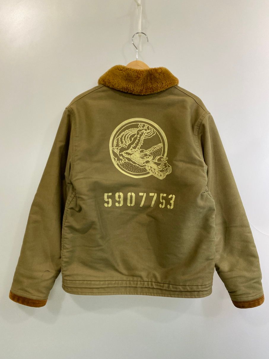 品 TOYS MCCOY トイズマッコイ N-1 DECK JACKET CUSTOM PATCH デッキ ジャケット カスタム パッチ メンズ アウター ミリタリー 145-251019-em-35-min