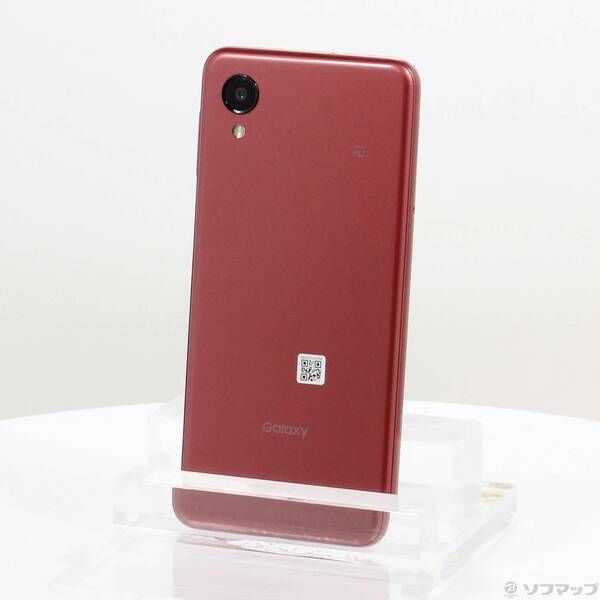 中古品〕 Galaxy A23 5G 64GB レッド SCG18 au SIMフリー【368