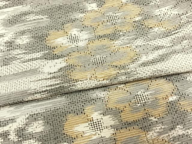 平和屋着物▽上質な紬　単衣　舞花文　正絹　逸品　AAAV8426fy 平和屋着物▽上質な紬 単衣 舞花文 正絹 逸品 AAAV8426fy - メルカリ