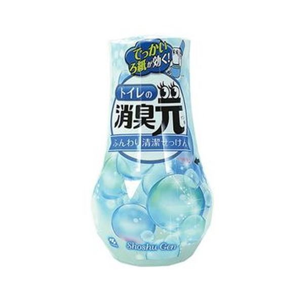 まとめ 小林製薬 トイレの消臭元ふんわり清潔せっけん 400ml 1セット 5個 ×10セット