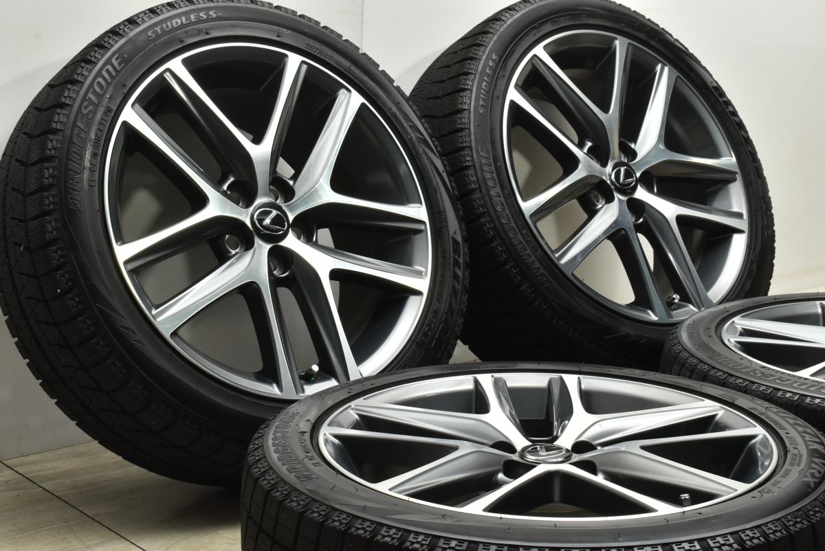 良好品】レクサス CT Fスポーツ 純正 17in 7J +45 PCD100 ブリヂストン