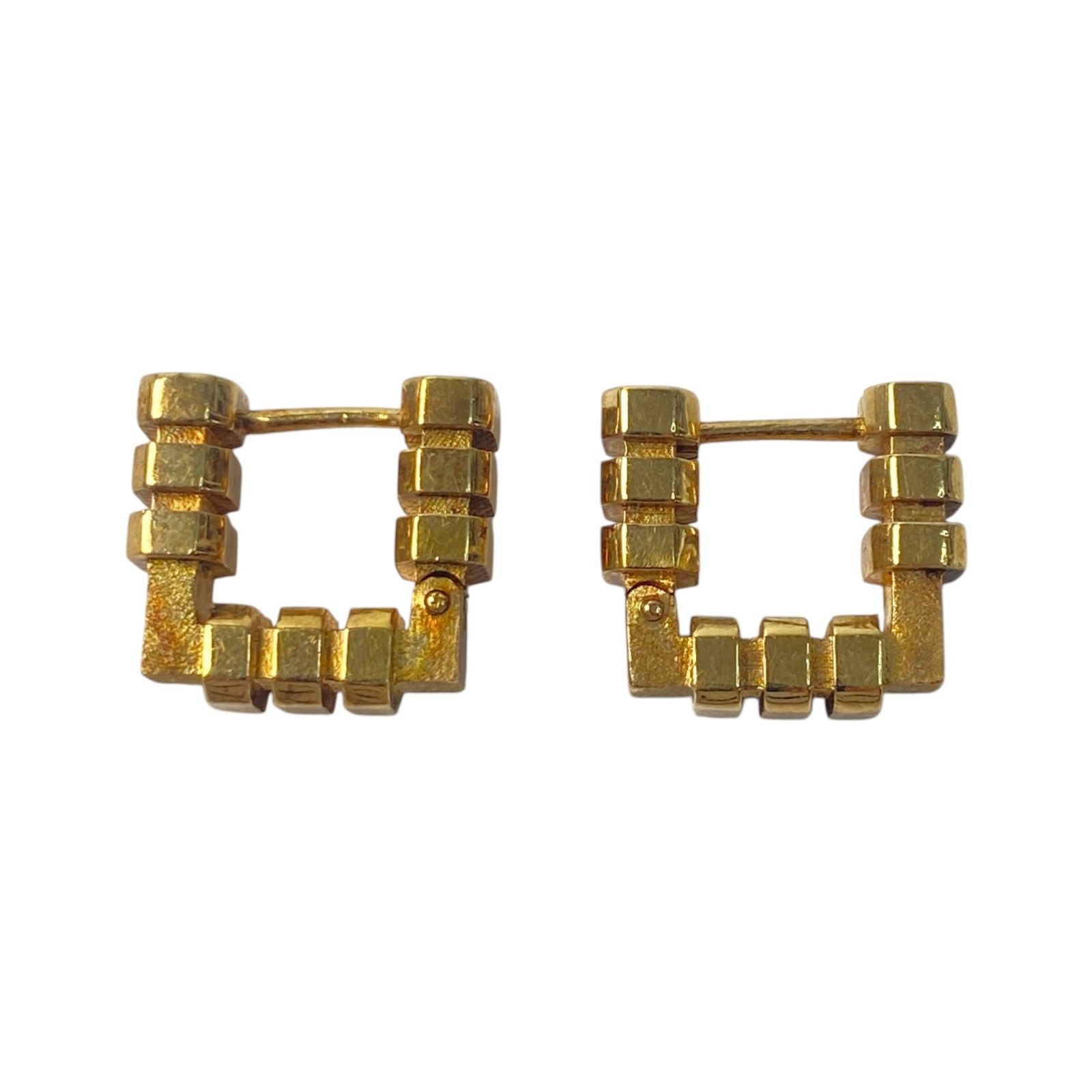 ボッテガヴェネタ BOTTEGA VENETA レディース ピアス Ag925 ゴールド色  