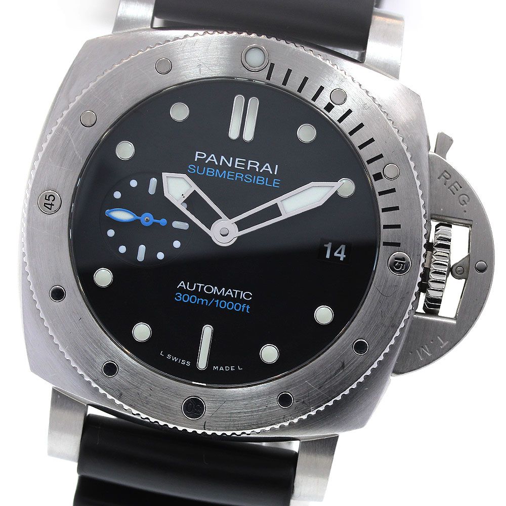 パネライ PANERAI PAM00973 サブマーシブル デイト スモールセコンド 自動巻き メンズ箱・保証書付き_839146