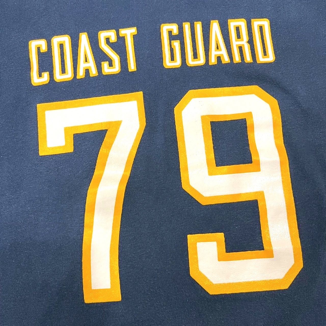 70s Champion COAST GUARD フットボールTシャツ 70s Champion COAST