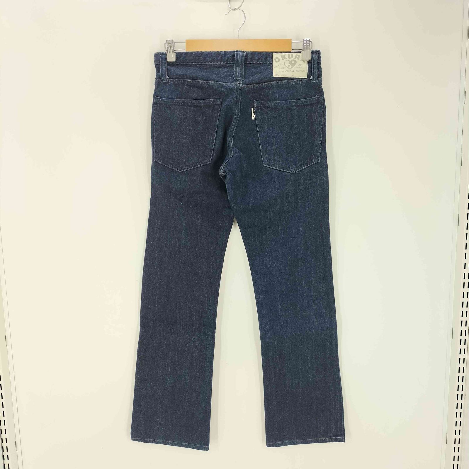 オクラ OKURA ストレートデニムパンツ メンズ US：28-29 - メルカリ