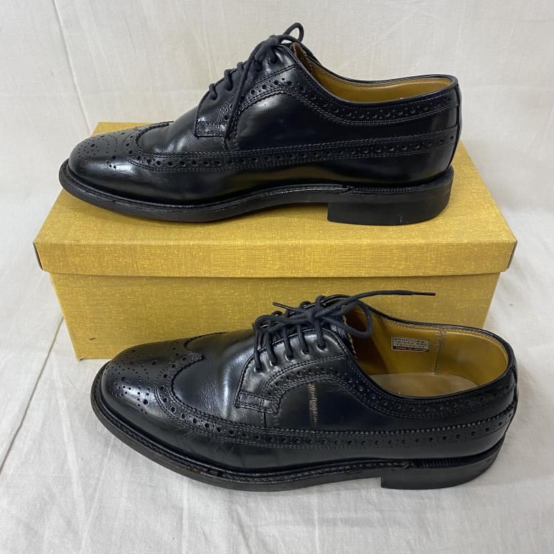 REGAL リーガル 革靴 JR04/ドレスシューズ/革靴/レザーシューズ/LEATHER/ウィングチップ/ブラック/24.5cm