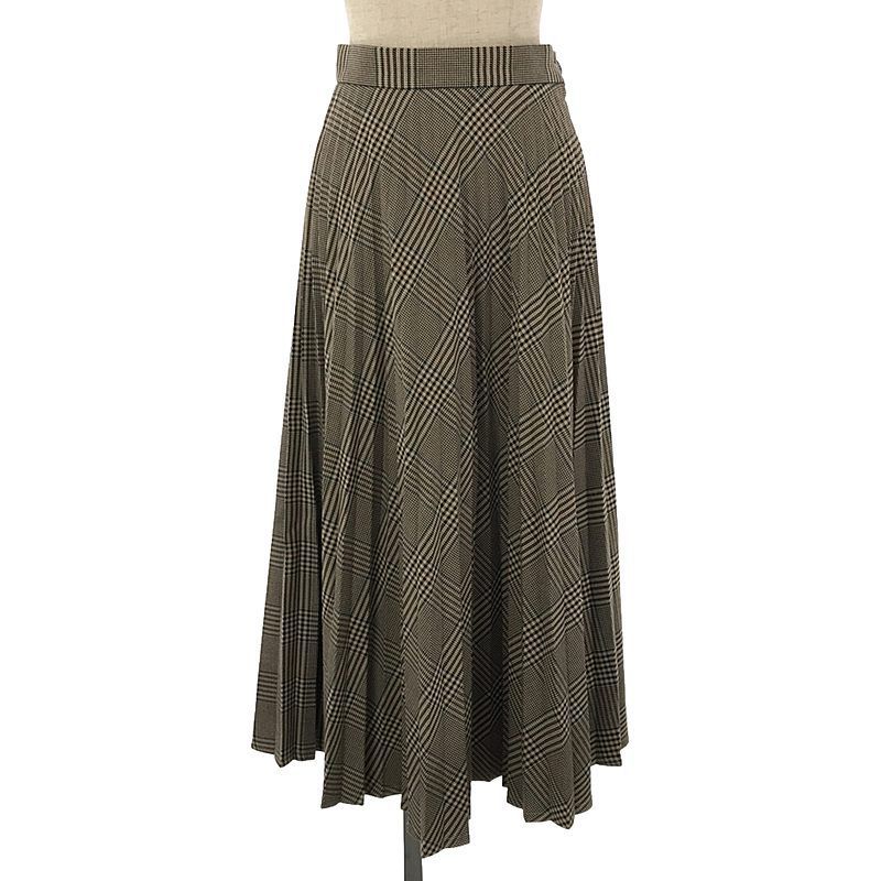 MM6 Maison Margiela / エムエムシックスメゾンマルジェラ | 2019AW | ロングプリーツチェックスカート | 38 | レディース