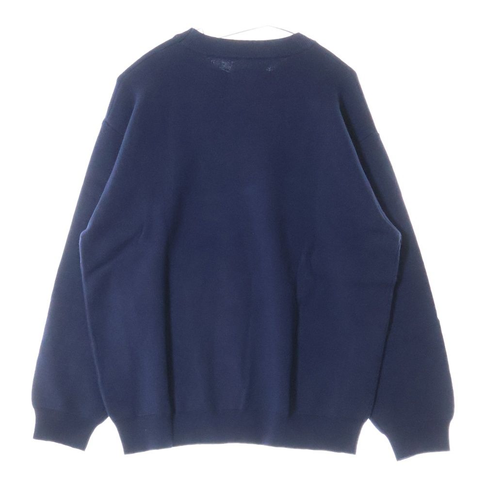 WIND AND SEA ウィンダンシー コットンカシミア ニットセーター WIND AND SEA (ウィンダンシー) COTTON CASHMERE KNIT ロゴエン