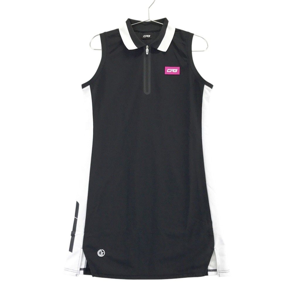 CPG ゴルフウェア　ワンピース サイズ：L CPG GOLF シーピージーゴルフ ノースリーブ ジップ