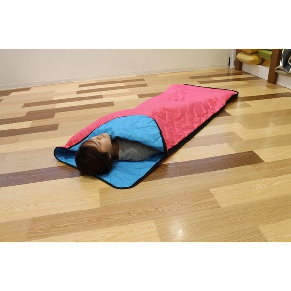 保温機能シート入り 多目的シュラフ P BL