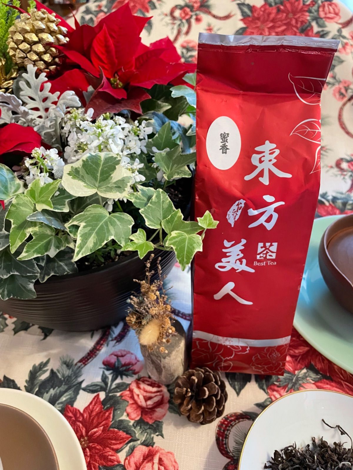 台湾好茶】東方蜜美人 蜜香東方美人茶 白亳烏龍茶 極上品 1心2葉 150g 