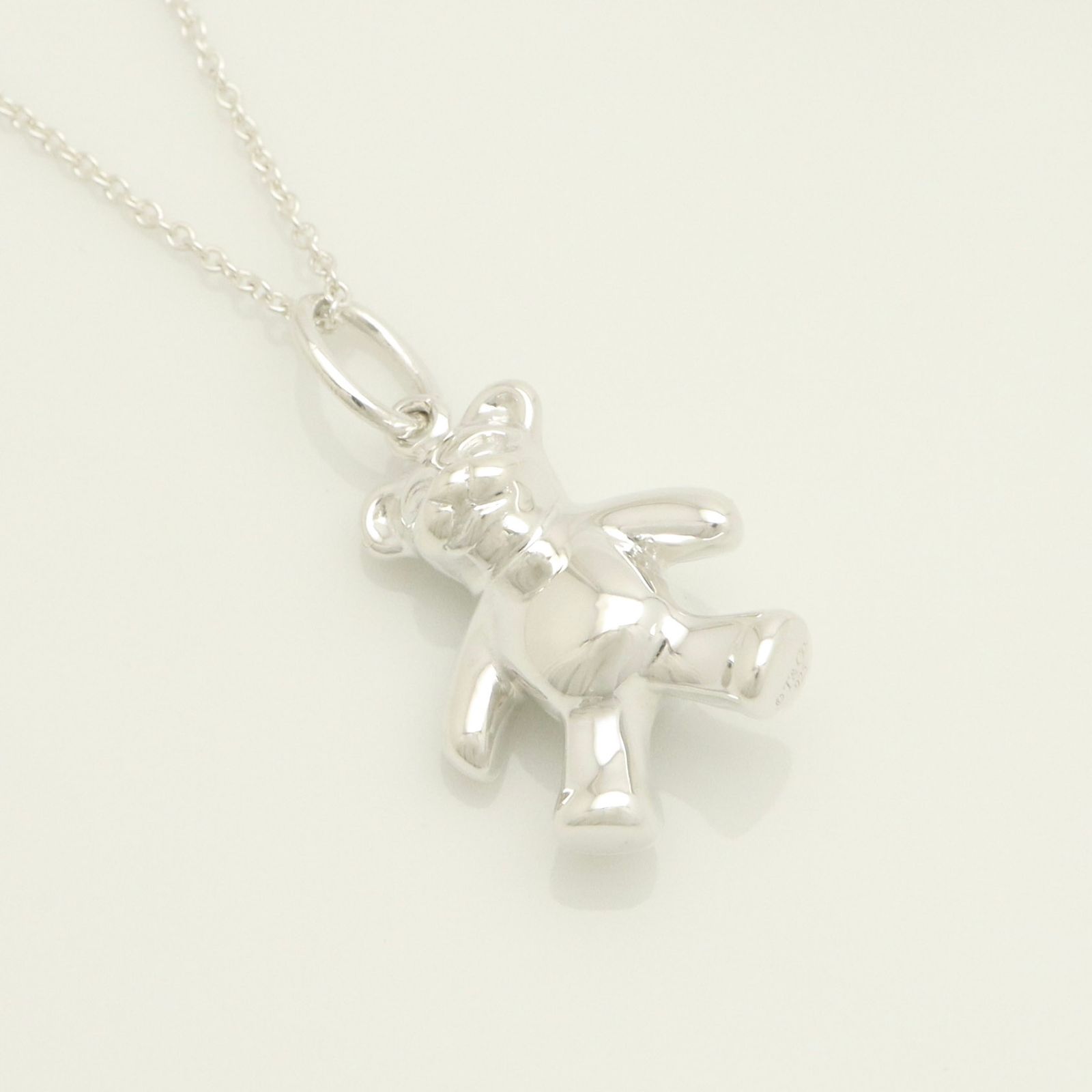 美品】ティファニー TIFFANY&Co. クマ テディベア ネックレス AG925 
