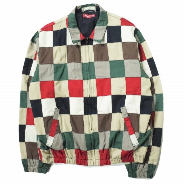 SUPREME シュプリーム 19SS Patchwork Harrington Jacket パッチワークハリントンジャケット XL  Multicolor アーチロゴ アウター s18301