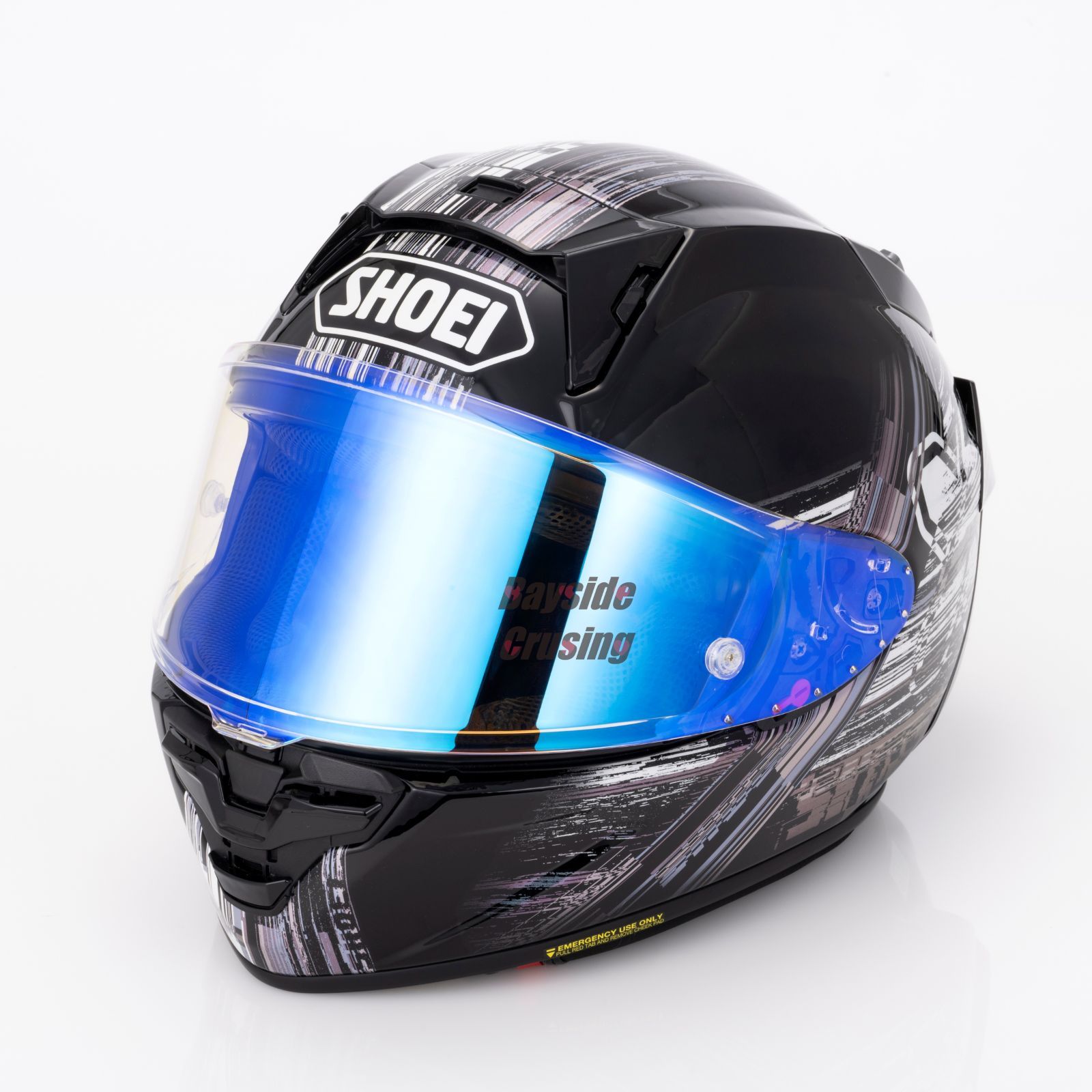 【美品】SHOEI Z-8 フォトクロミックシールド付 SHOEI Z-8 用に中華製の「CWR-F2 フォトクロミックシールド」を購入し
