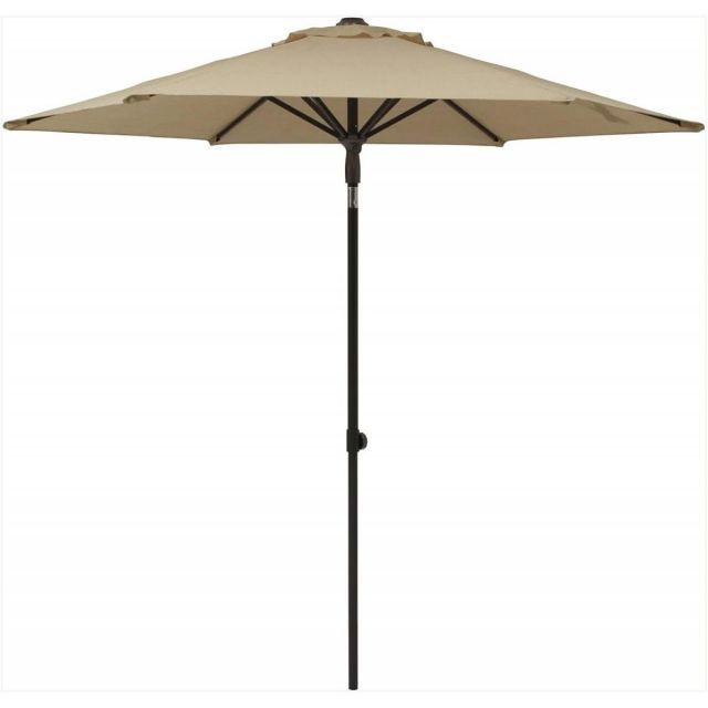 タカショー プッシュアップパラソル 2.5m クール ベージュ GSTY-P10BE ガーデン パラソル UVカット 遮光 シェード生地 日よけ