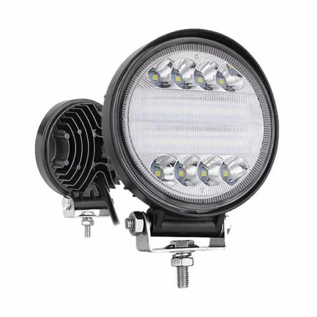 車載　ワークライト LED 6000LM 作業灯 LEDポッド オフロード ライト バー フォグライト ATV UTV用 防水 キャンプ　アウトドア　12V　24v　tecc-trasagyou