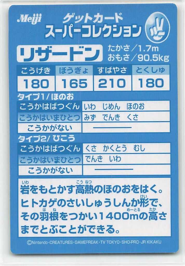 明治 ゲットカード ゲットカードスーパーコレクション(立体