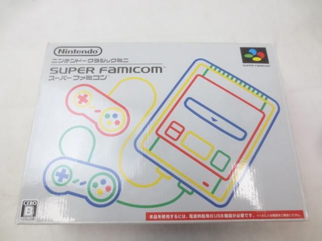 中古品 ゲーム ニンテンドークラシックミニ 本体 スーパーファミコン CLV-301 動作品 箱付き