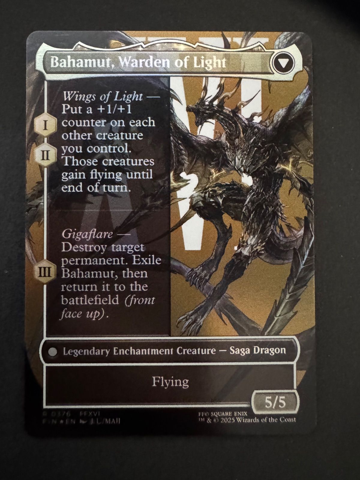 MTG バハムートのドミナント、ディオン 光の召喚獣、バハムート