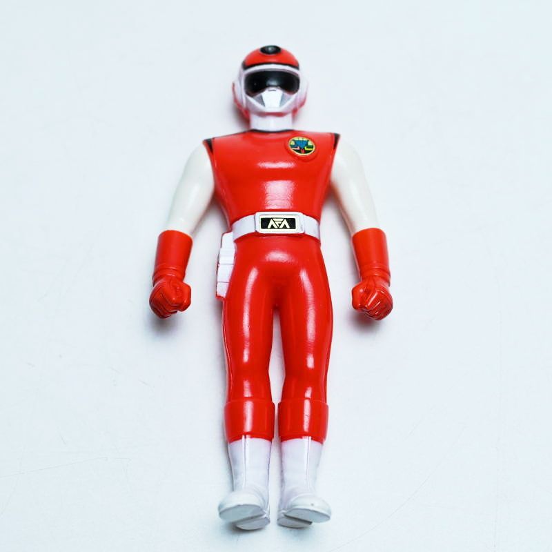 超新星フラッシュマン当時物！ソフビ5体セット！1986年！
