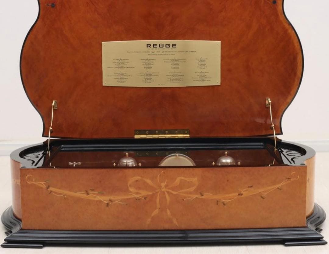 REUGE リュージュ グランドピアノ型 オルゴール付BOX 宝石箱 小物入れ