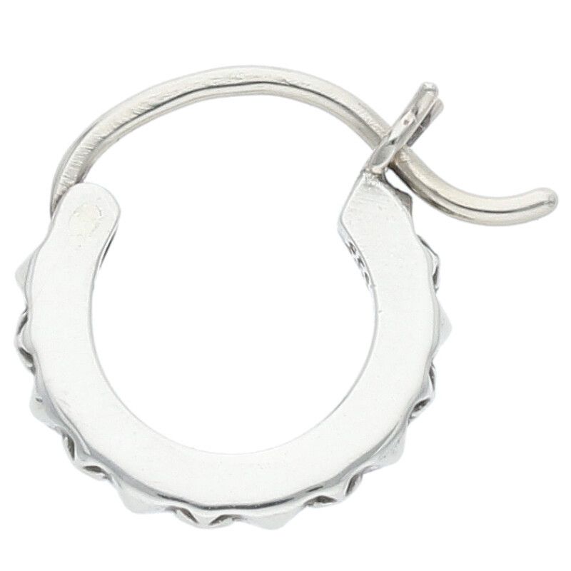 クロムハーツ HOOP TFP TINY /タイニーフープ シルバーピアス メンズ  