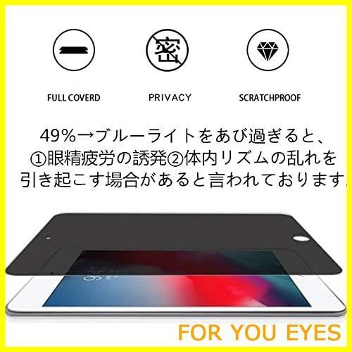 在庫処分】【360°覗き見防止】iPad mini 2021 フィルム 360°覗き見防止