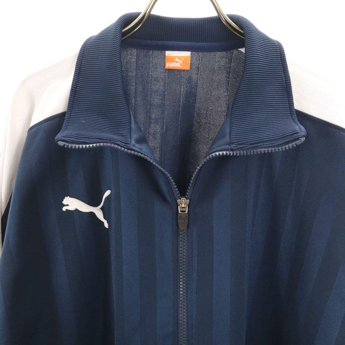 PUMA ロゴ トラックジャケットジャージ上下 セットアップ PUMA ジャージ 上下 セットアップ ネイビー ピンク プージャー