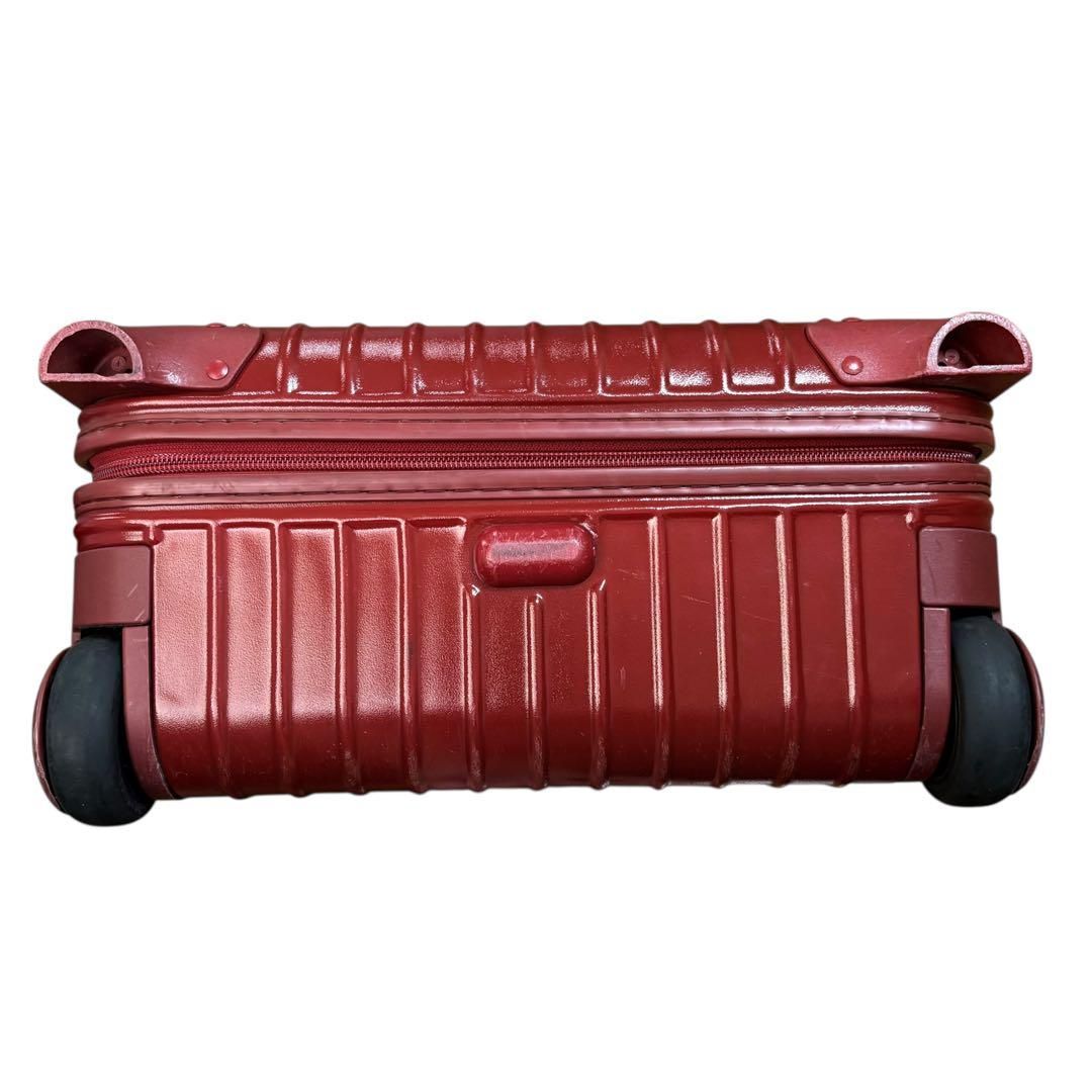 【特価】RIMOWA リモワ サルサ 35L 赤 廃盤 希少カラー　855.52 RIMOWA - 【良品】RIMOWA リモワ サルサ 855.52 機内持ち込み 35Lの