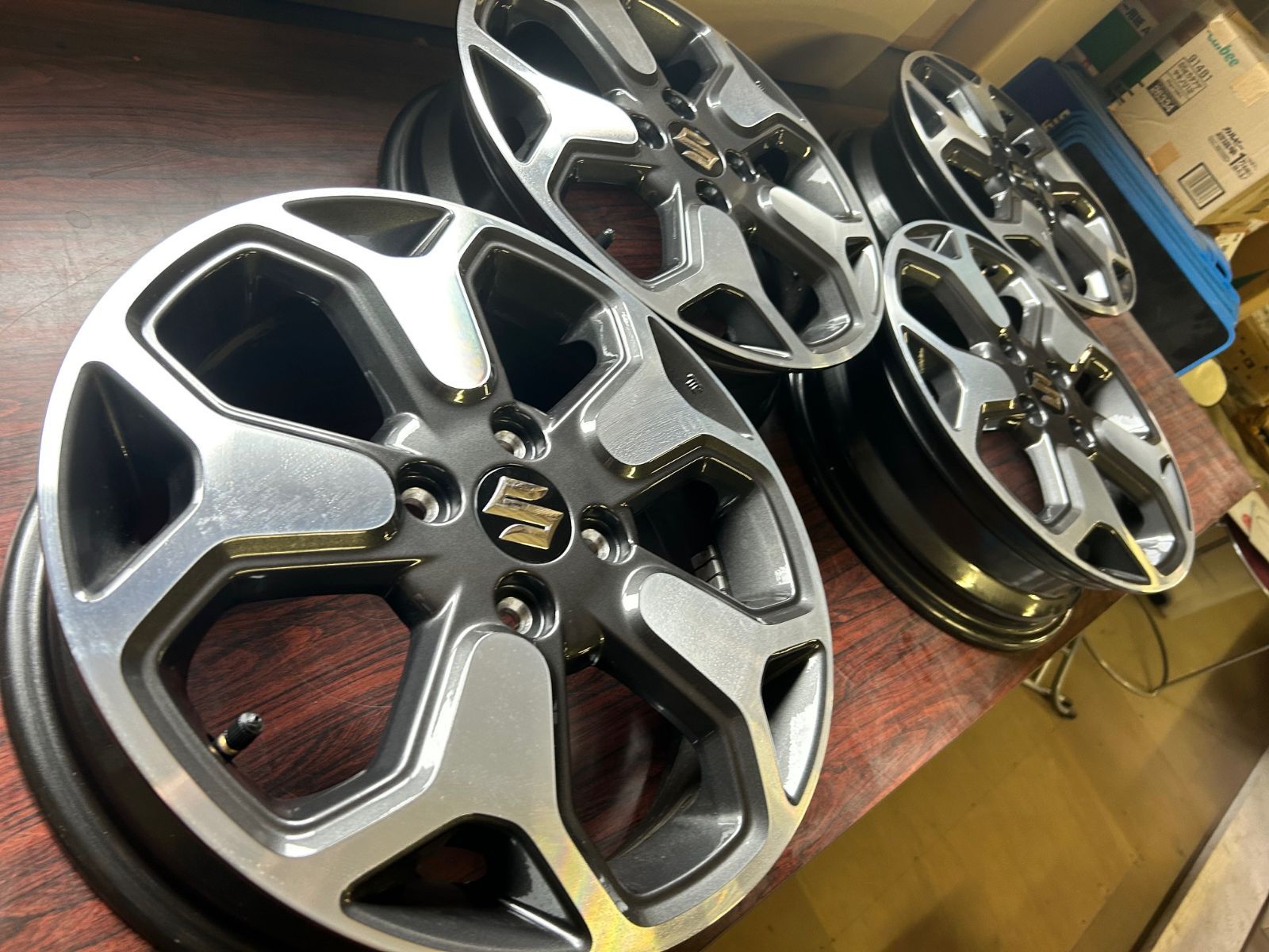 タイヤホイール4本セット（軽自動車（ハスラー純正外し）・美品）
