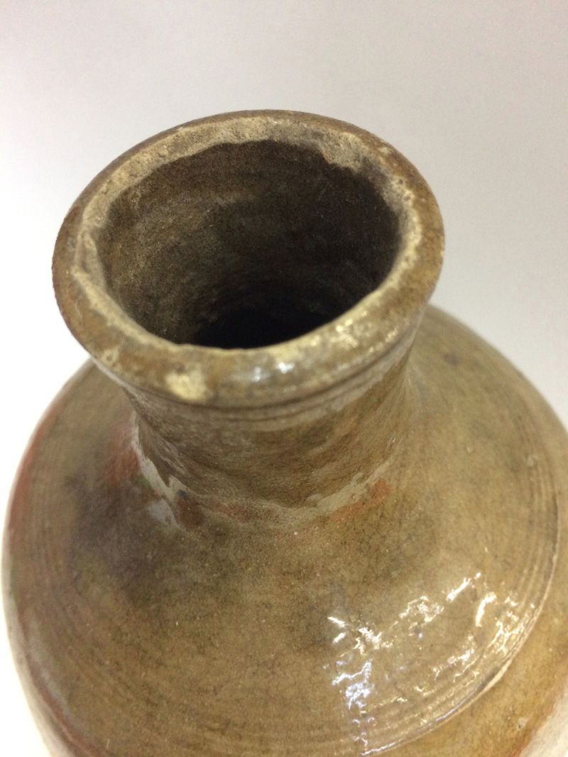 黄瀬戸/瀬戸焼　徳利　江戸中~後期　1780~ _5 黄瀬戸/瀬戸焼 江戸中期~後期 1780~1810年頃 29/5_5 - メルカリ