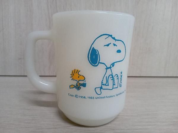 FireKing ファイアーキング スヌーピー マグカップ カップ 陶器 陶磁器