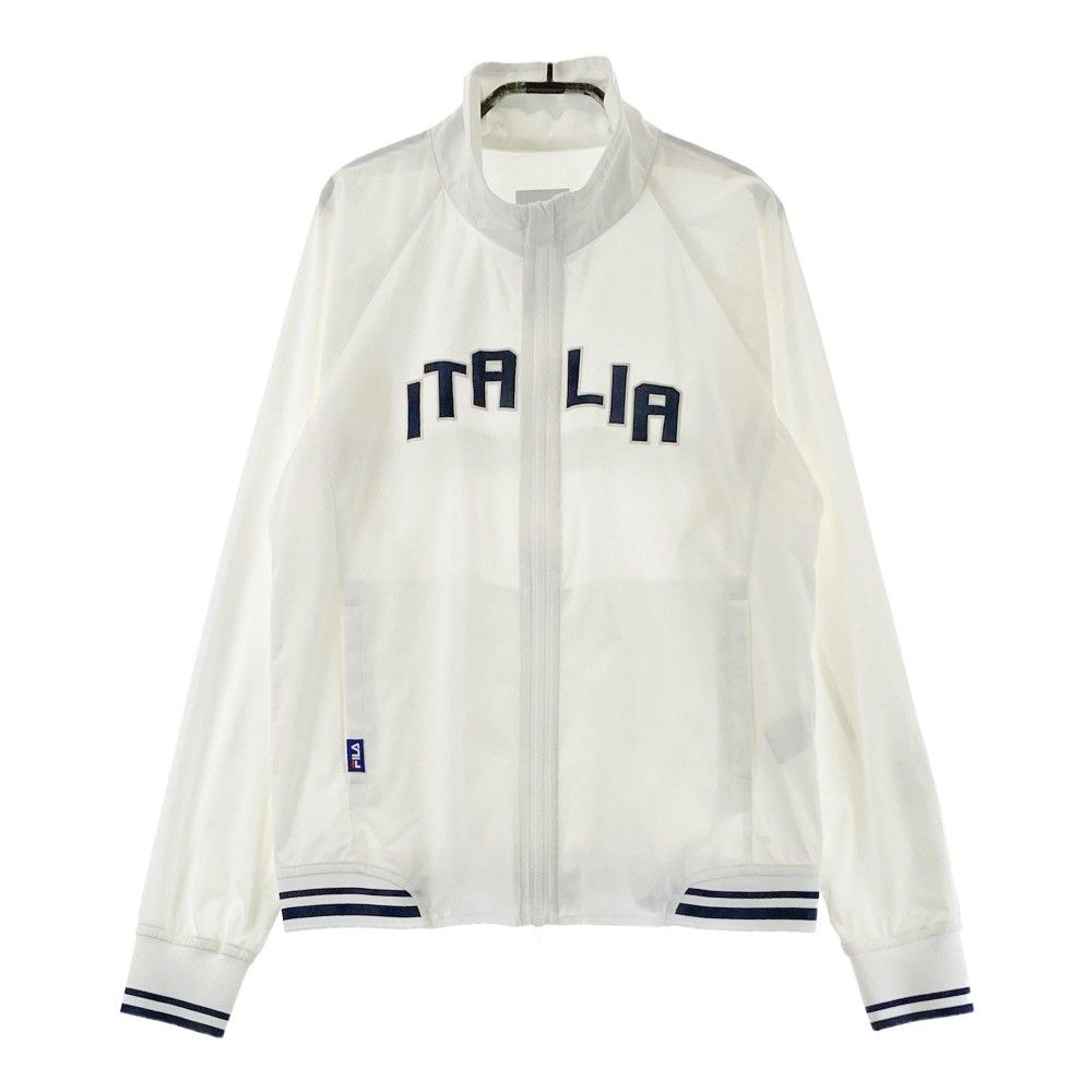 FILA ゴルフジャケット M ホワイト サイズ：M FILA GOLF フィラゴルフ ジップジャケット ホワイト系